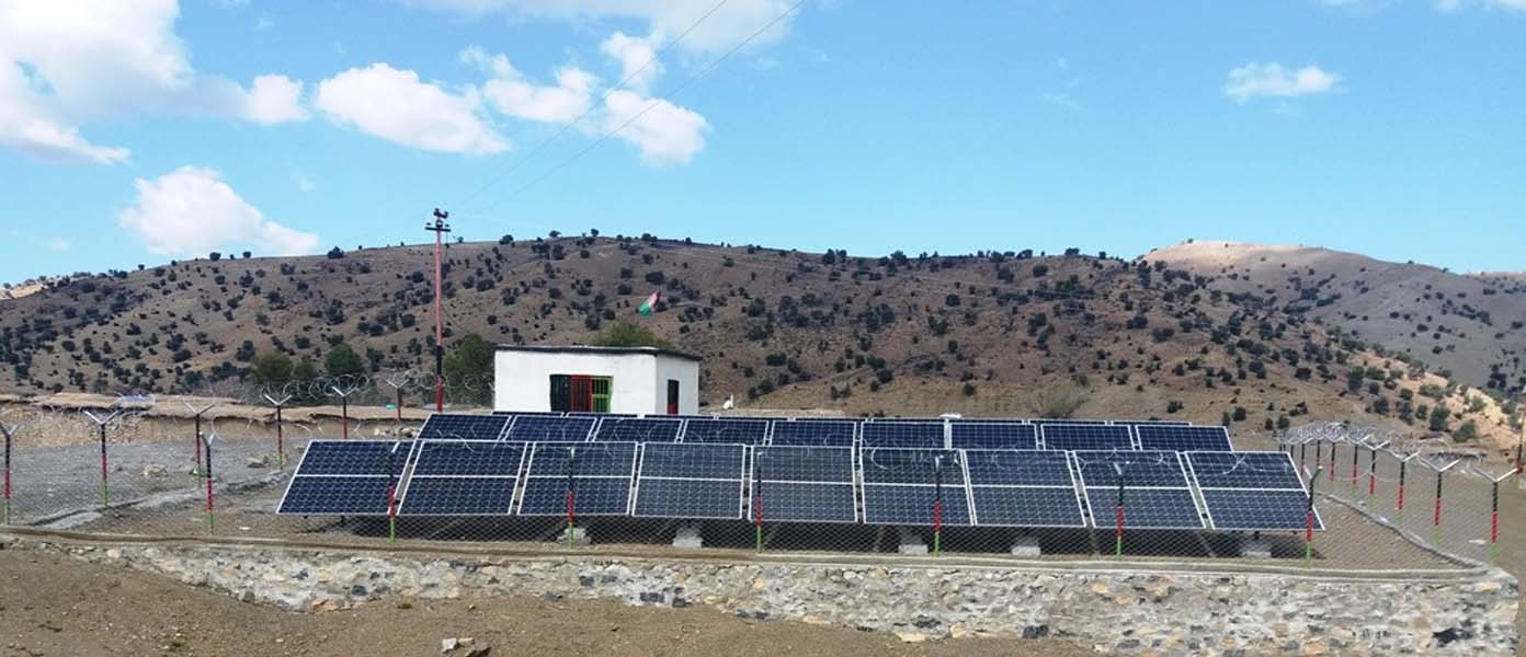 Solar energy project, Kalok khil village, Khost province