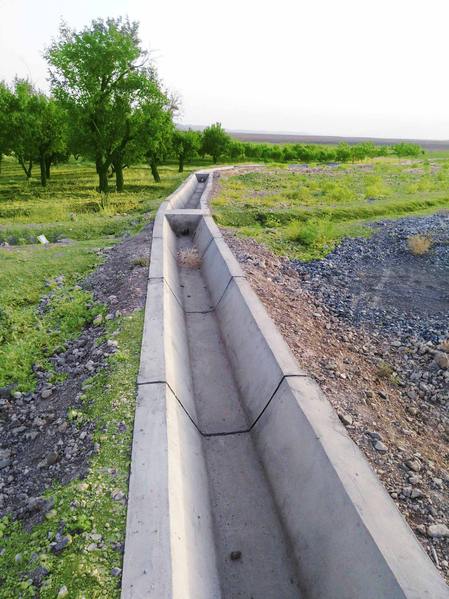 Irrigation canal, Kakakhil village, Nijrab district, Kapisa province
