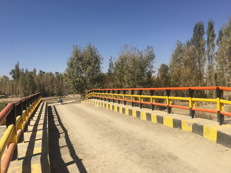Bridge project, Sra Qala village, Ahmad Aba district, Paktia province (1)