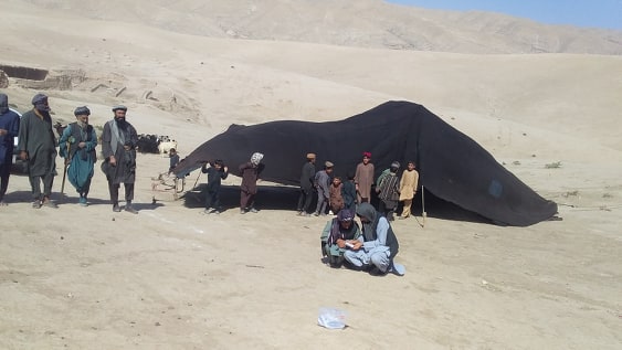 CDC Elections in Naw Miralam Buy village, Chimtal district, Balkh province 