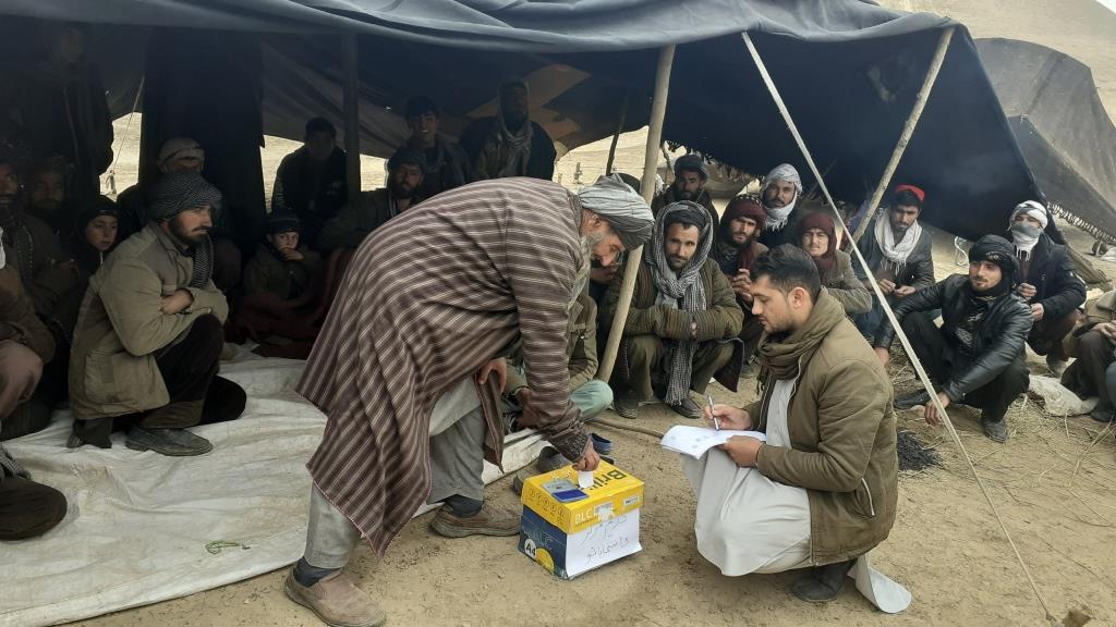 CDC Elections in Shaista Mir village, Center of Kunduz province