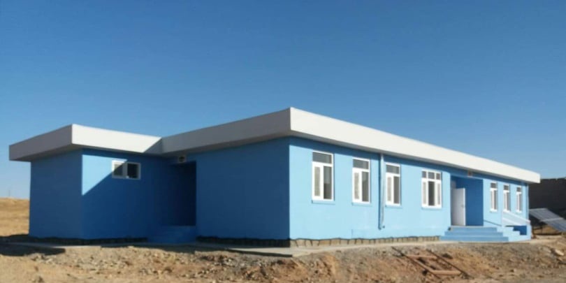 EQRA school building,  Jamalzo village, Arghistan district, Kandahar