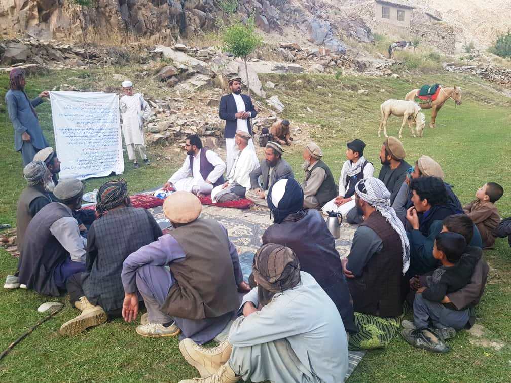  Establishment of the first Kuchi CDC in Saigan district of Bamyan province