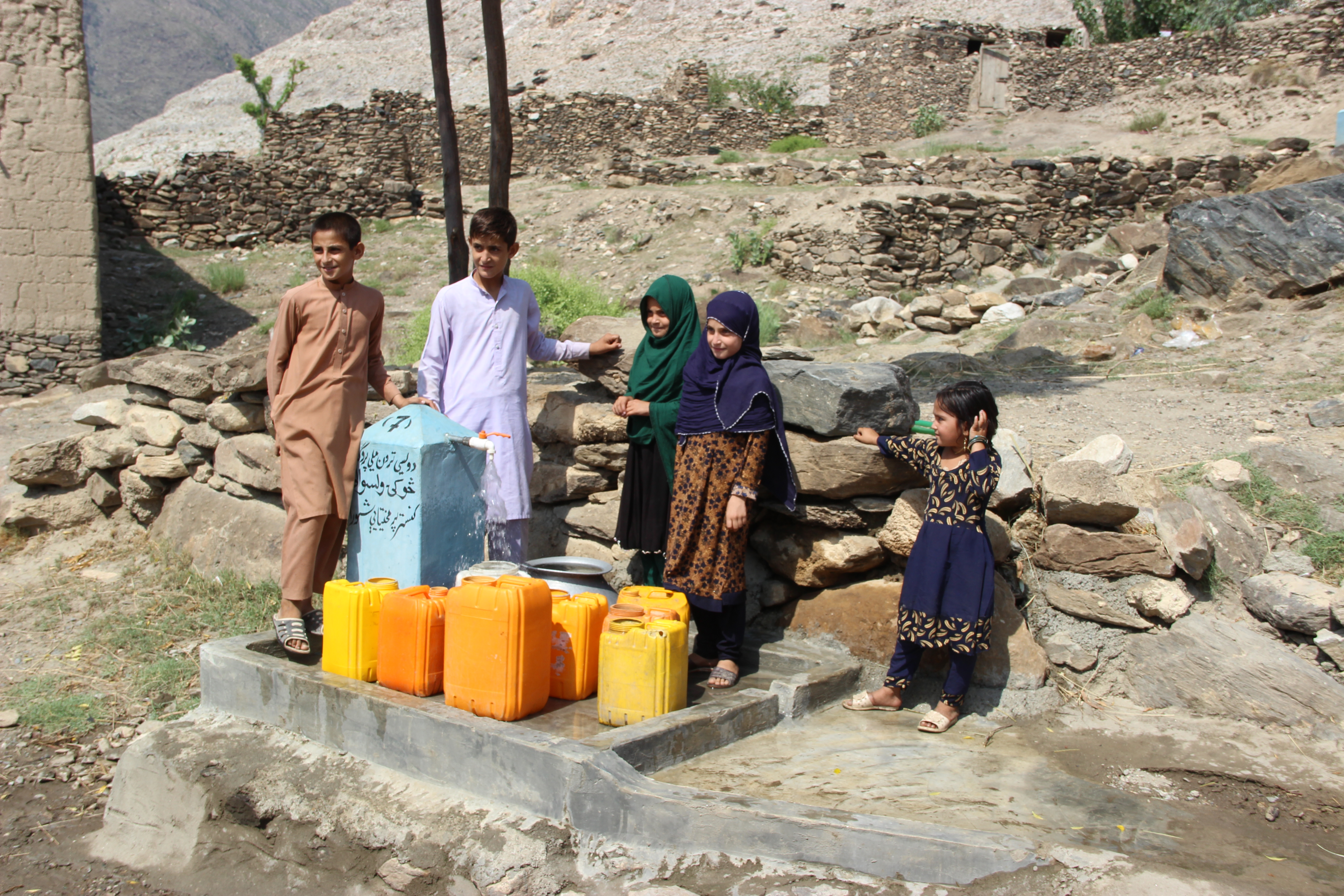 Watersupply Project in Kanastar CDC, Sawki district, Kunar province